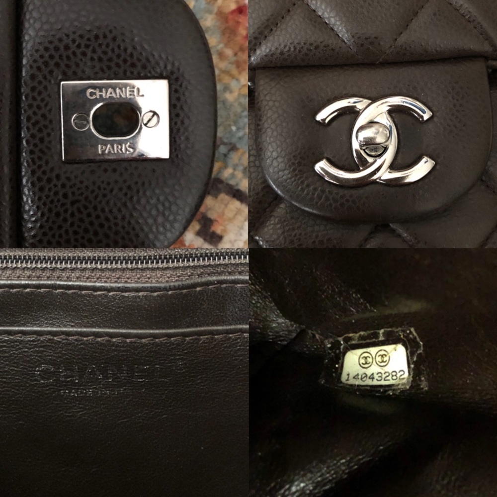 SOLD**Chanel Classic Jumbo Caviar Single Flap Bag - Picture 13 of 16